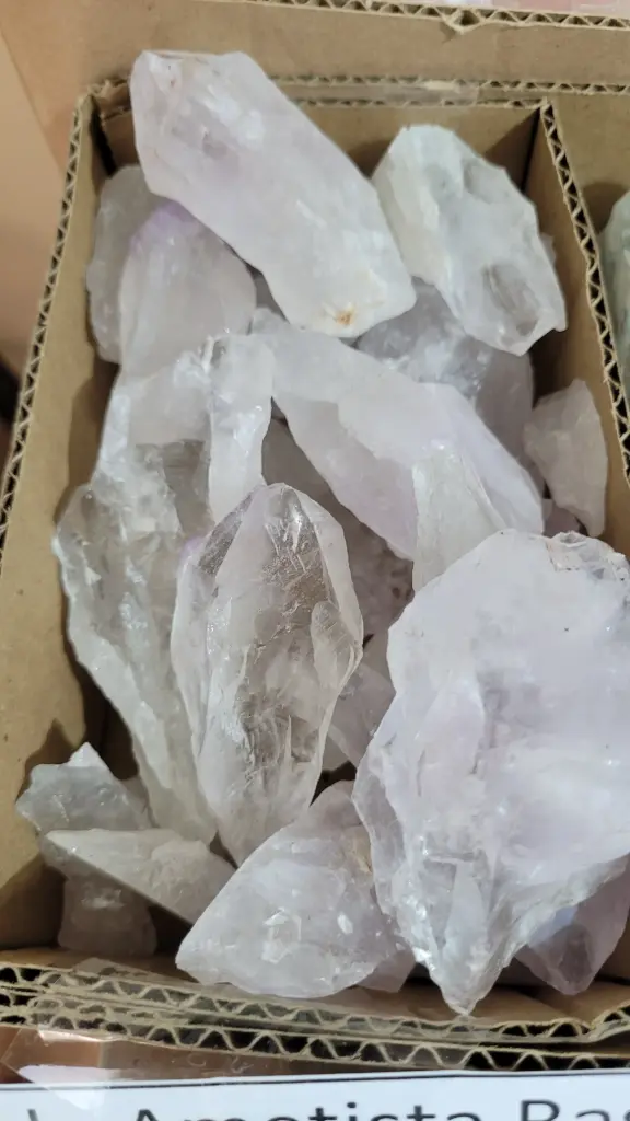 Ponta de Ametista lado plano