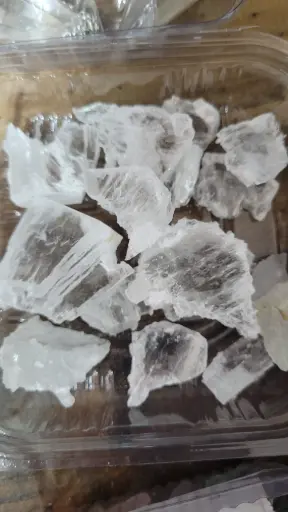 [CRISTAIS-37] Gipsita  bruta